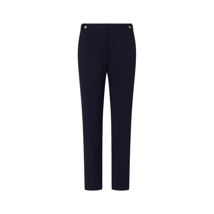 Pantalone Donna a sigaretta blu scuro