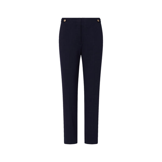 Pantalone Donna a sigaretta blu scuro