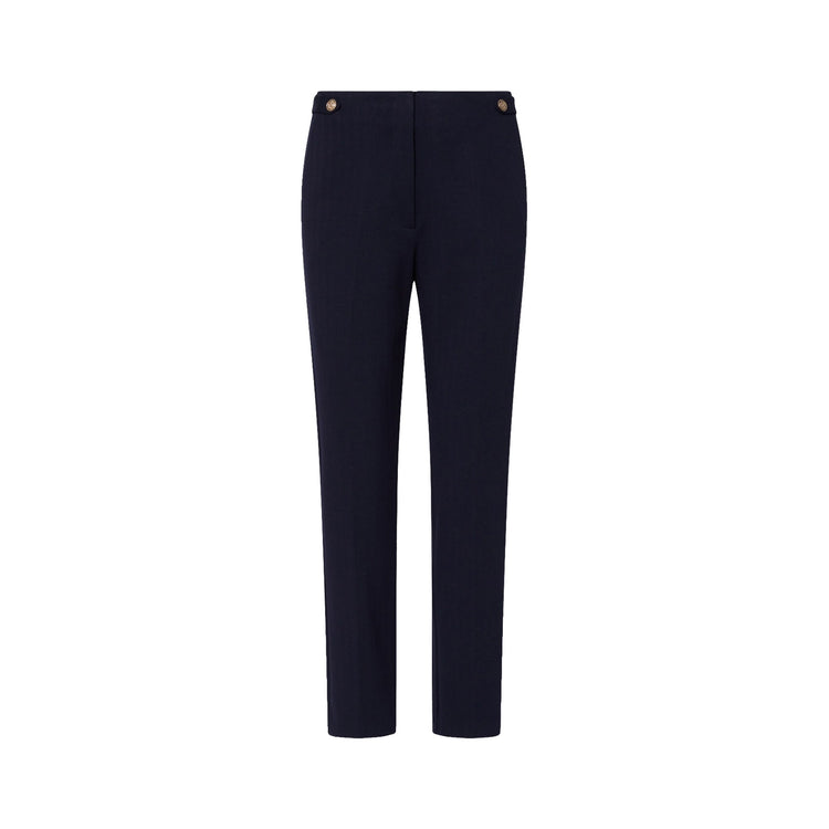 Pantalone Donna a sigaretta blu scuro