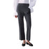Pantalone elegante Donna in flanella Grigio, modella frontale