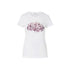 T-shirt Donna con logo e sfondo floreale