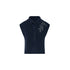 Gilet in maglia Donna con gioiello blu scuro