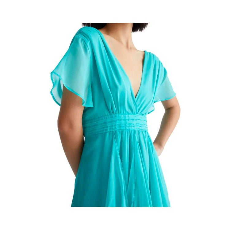 Women's chiffon cocktail dress