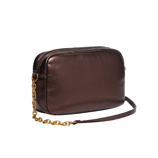 Retro Borsa Crossbody media Marrone