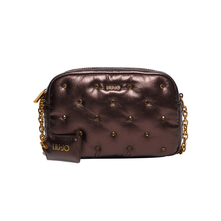 Borsa Crossbody media Marrone