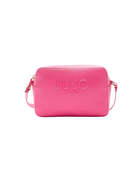 Borsa a tracolla media da donna in rosa