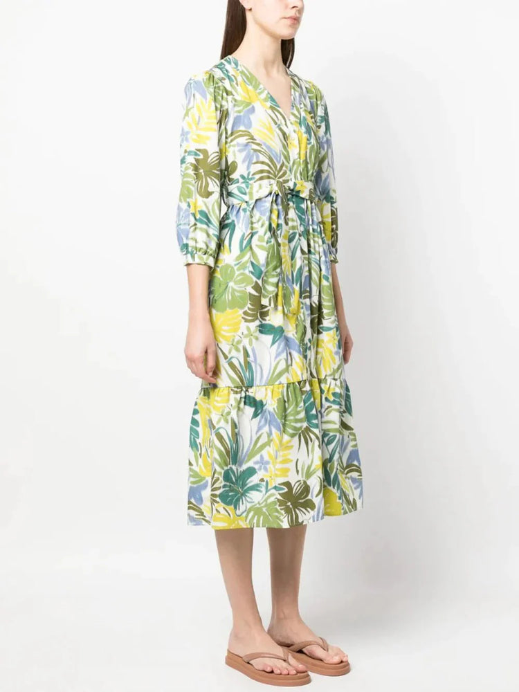 Eco-sustainable women's 3/4 dress