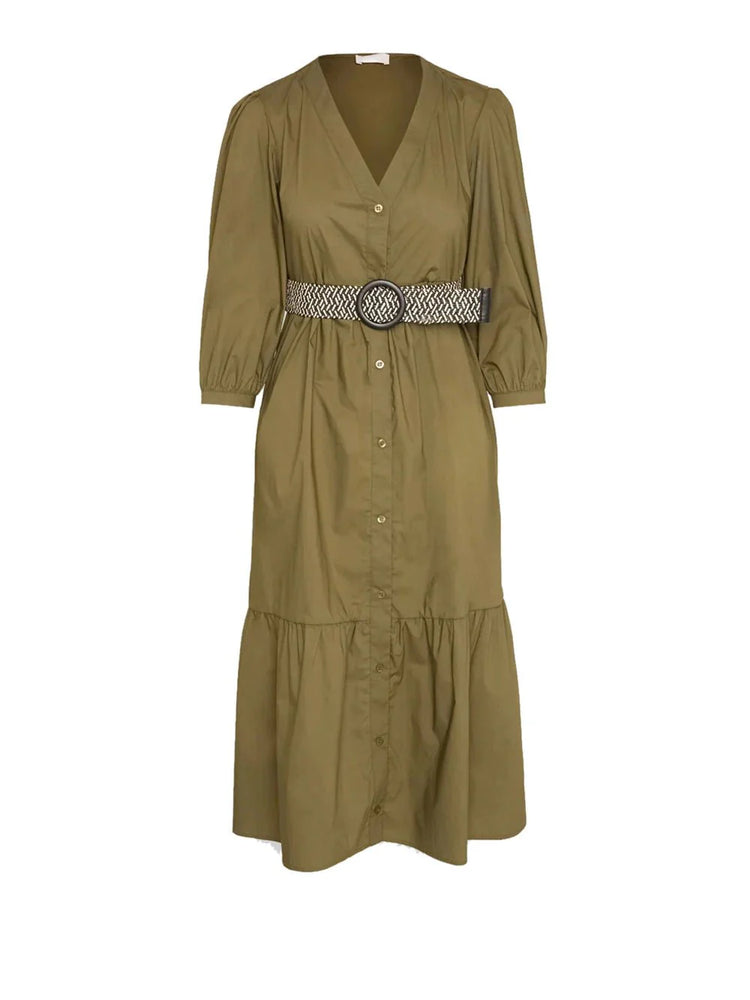 Eco-sustainable women's 3/4 dress