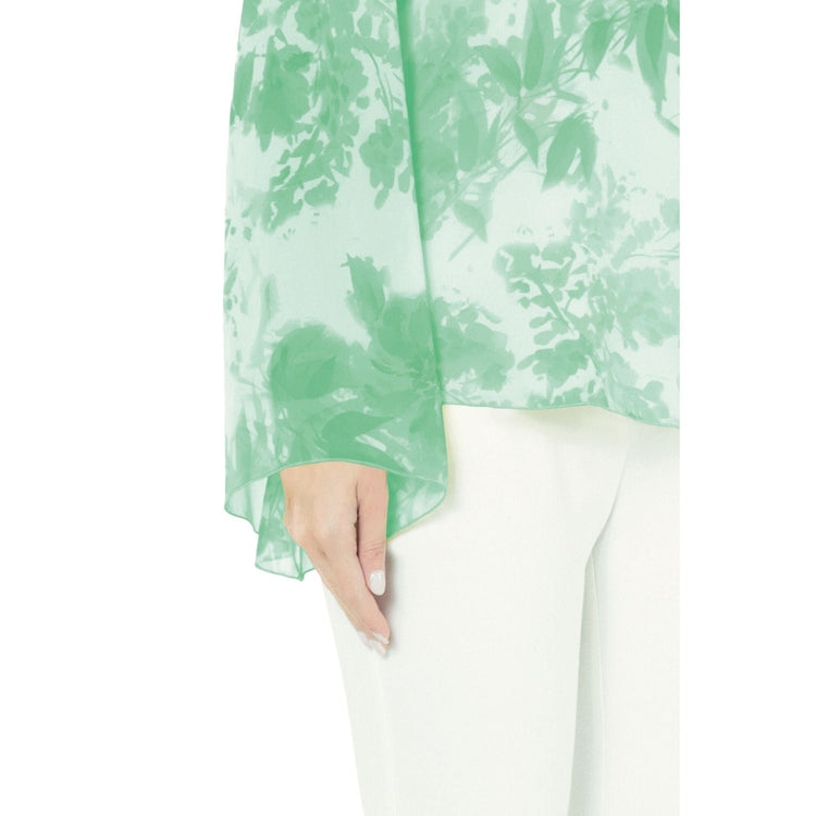 Blusa Donna monospalla floreale