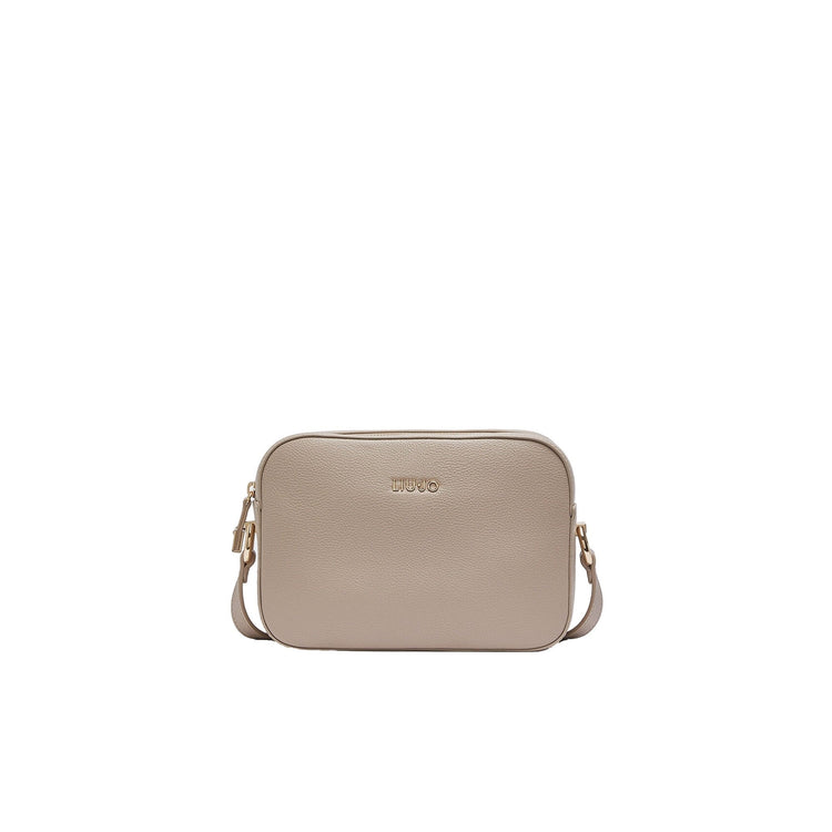 Borsa a tracolla media da Donna Beige