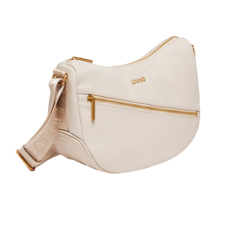 Women's bag with logoed shoulder strap