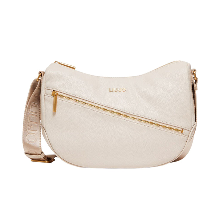 Women's bag with logoed shoulder strap