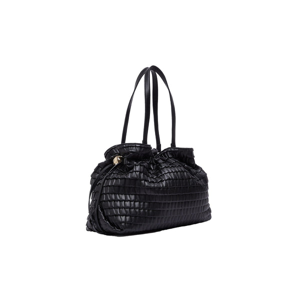 Borsa Donna Riccy goffrata Nero