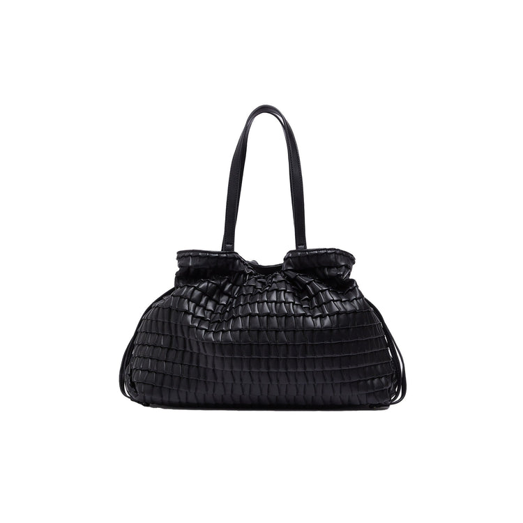 Borsa Donna Riccy goffrata Nero