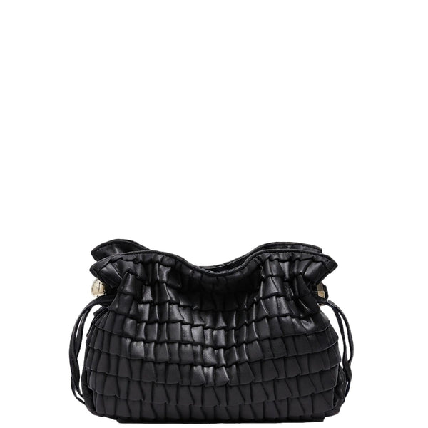 Borsa Donna Riccy goffrata piccola nero