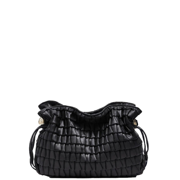Borsa Donna Riccy goffrata piccola nero