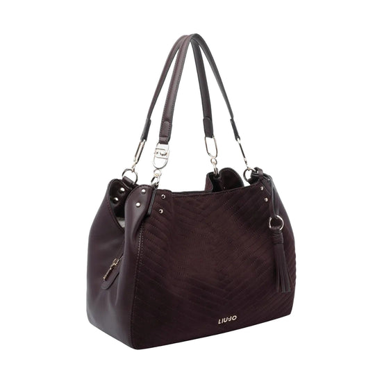 Borsa media Satchel Donna Bordeaux