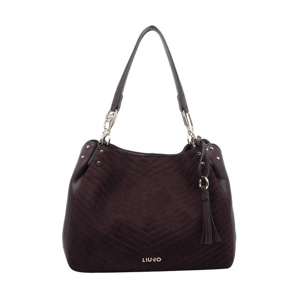 Borsa media Satchel Donna Bordeaux