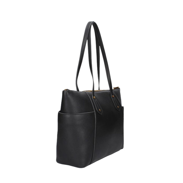 Sac shopping femme effet foulonné