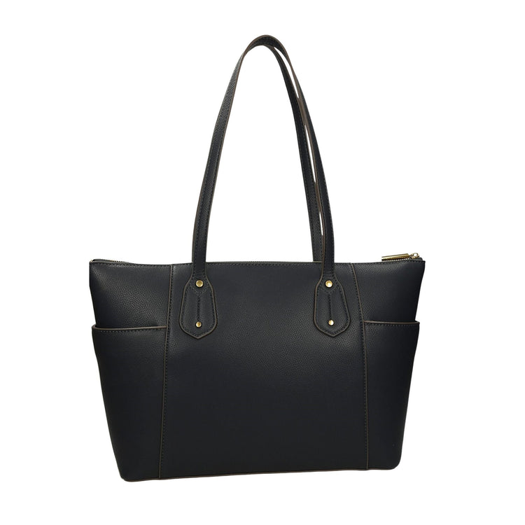 Sac shopping femme effet foulonné