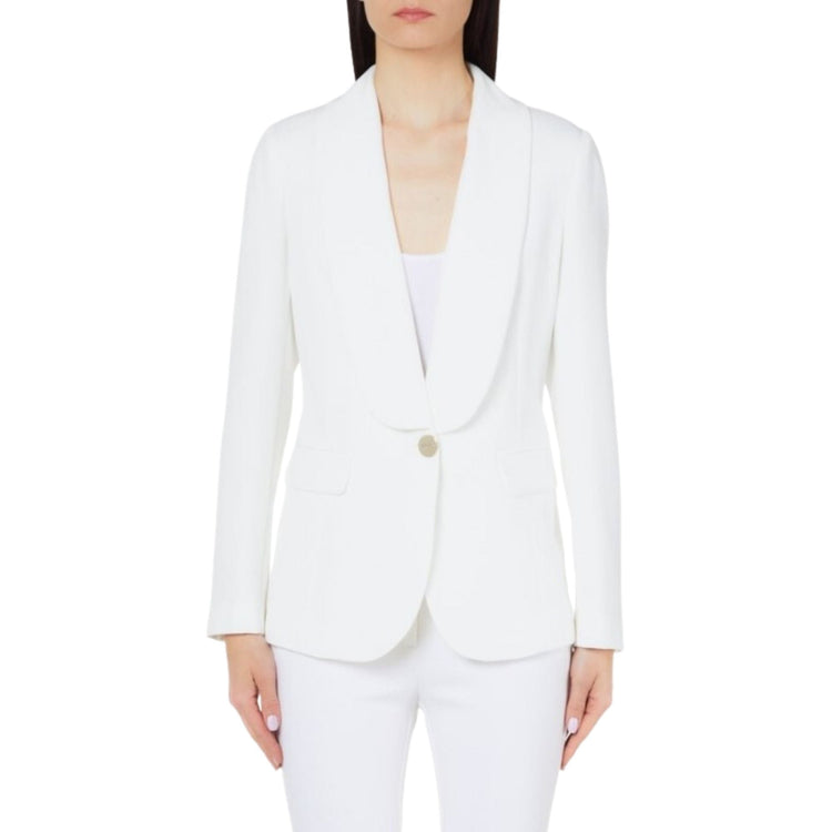 Giacca Donna con revers tondi