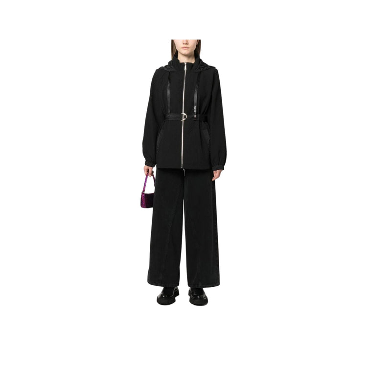 Giacca Donna in jacquard con cintura