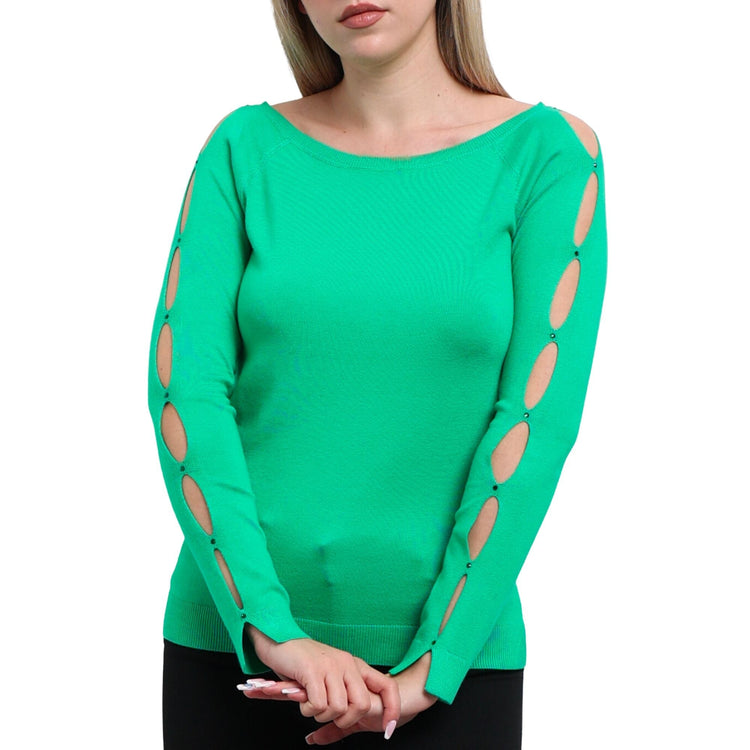 Maglia donna cut out ecosostenibile