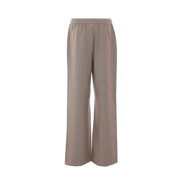 Pantalone Donna a righe con coulisse retro