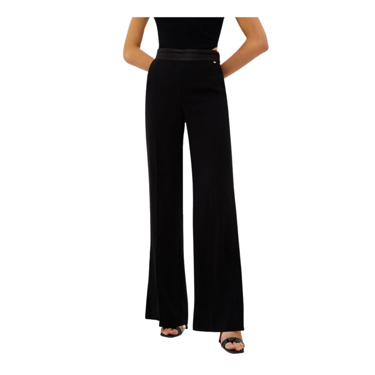 Pantalone Donna con spacco sul fondo