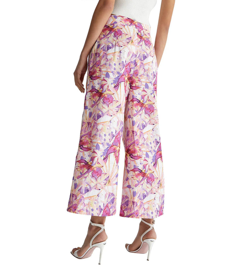 Pantalone Donna floreale ecosostenibile