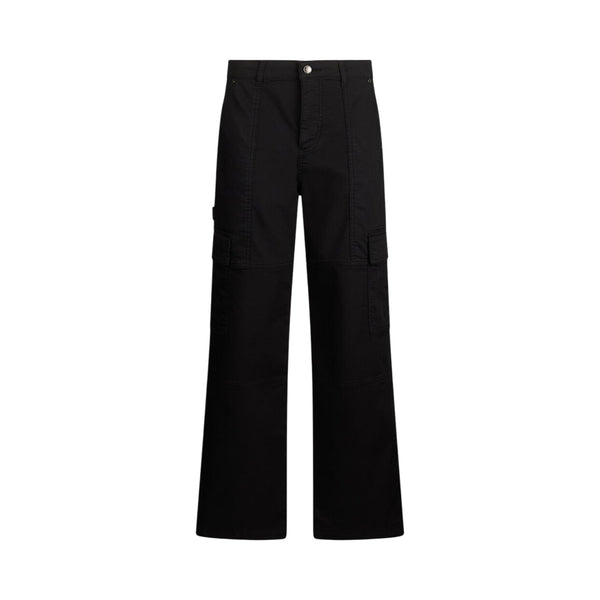 Pantalone Donna modello cargo Nero