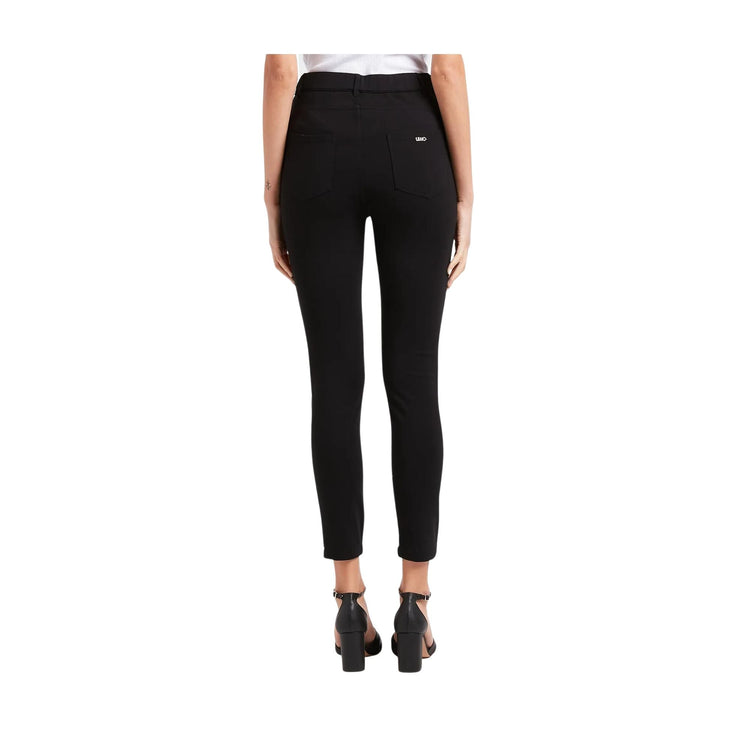 Pantalone Donna skinny a tinta unita