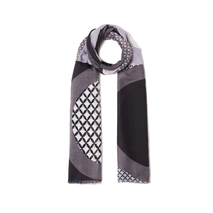 Pashmina Donna con grafica geometrica