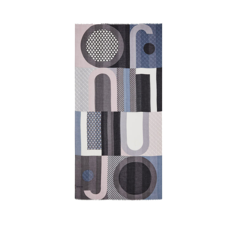 Pashmina Donna con grafica geometrica