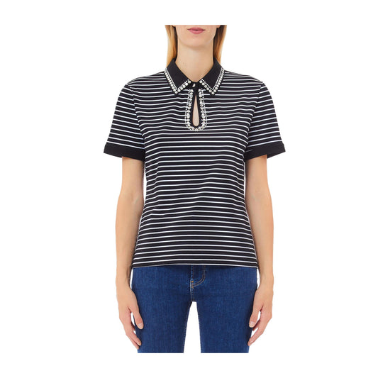 Polo Donna con scollo a goccia