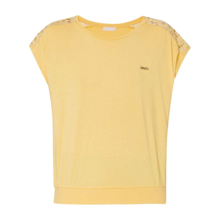 T-shirt femme détails dentelle