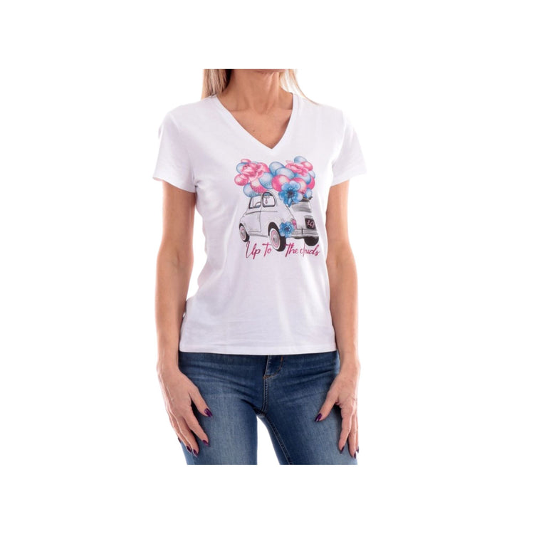 Women's cotton t-shirt with print