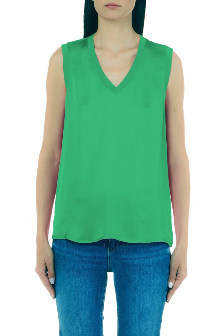 Women's V-neck top