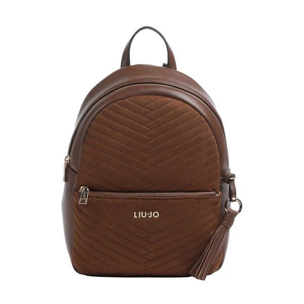 Zainetto Donna con charm nappina Marrone