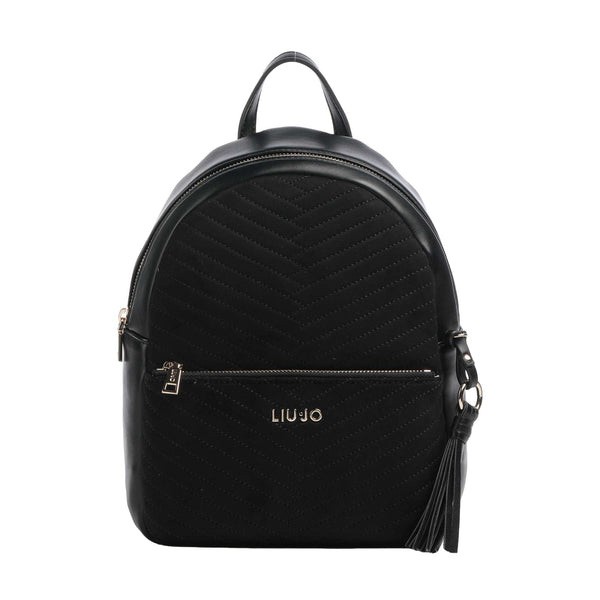 Zainetto Donna con charm nappina Nero