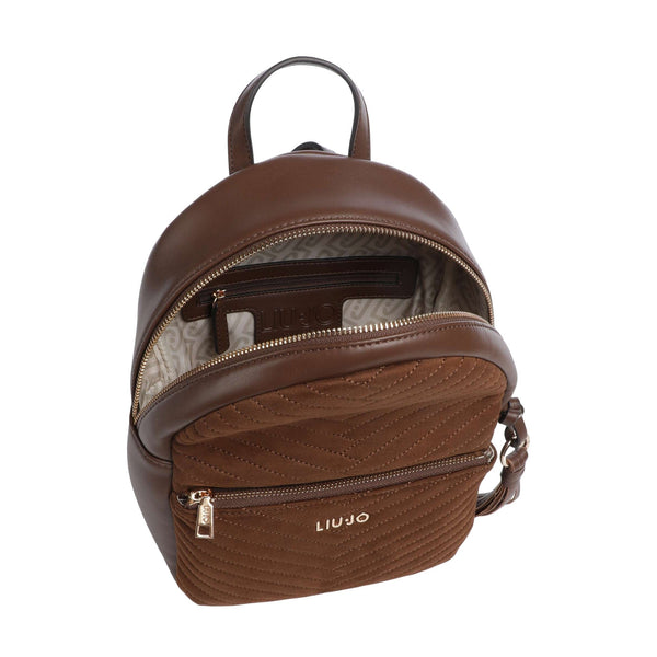 Zainetto Donna con charm nappina Marrone