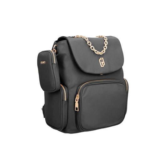 Zaino Donna con catena e tre tasche