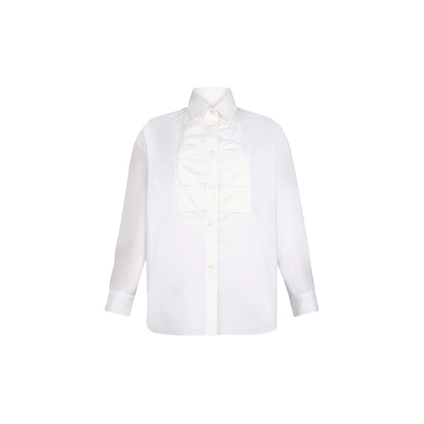 Camicia Donna con dettaglio davanti Bianco