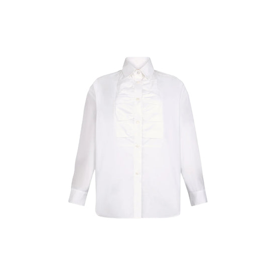 Camicia Donna con dettaglio davanti Bianco