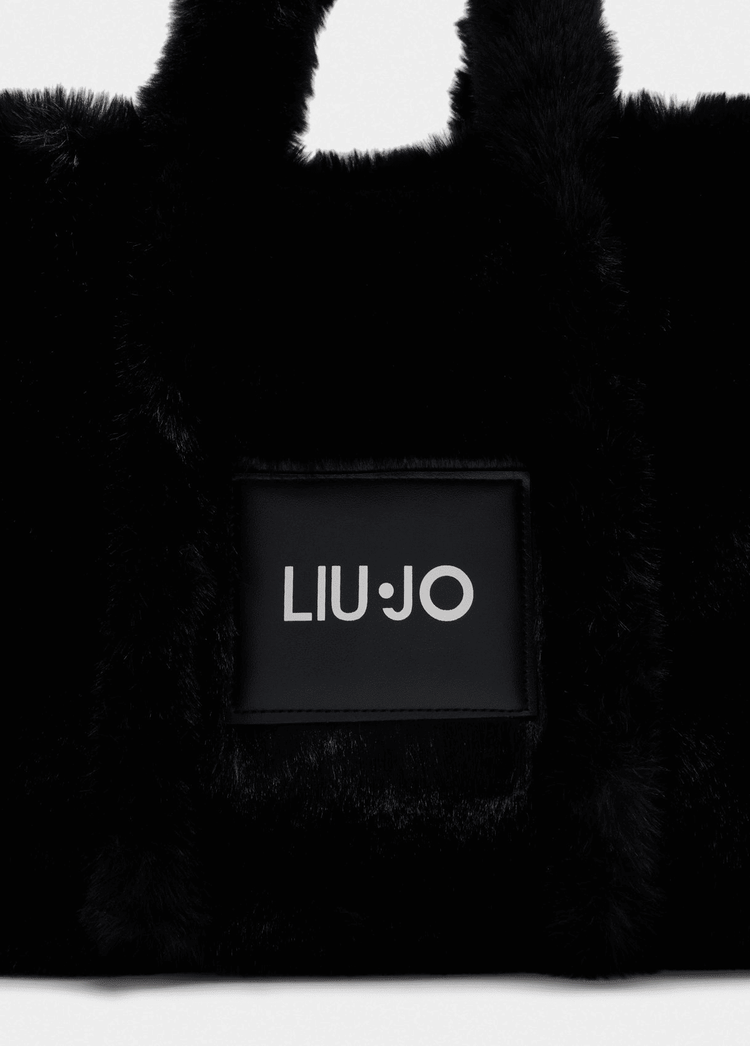Liu Jo Shopping Bag Media Teddy Nera Donna