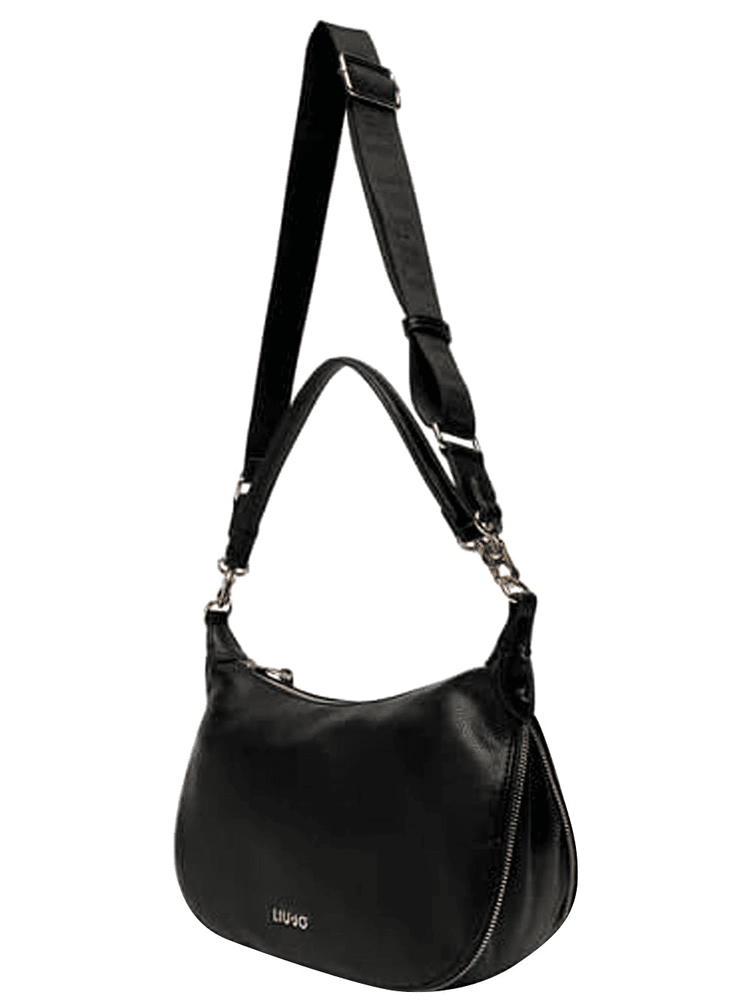 Liu Jo Borsa Donna Ecopelle Nero Invernale