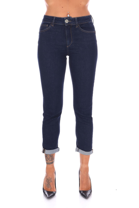 Liu Jo Denim Jeans Skinny UF5054 Vita Alta Donna