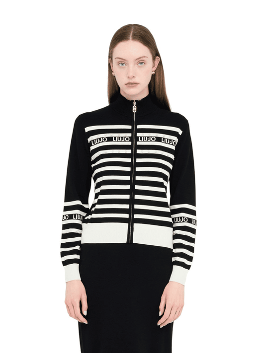 LIU JO Cardigan a Righe TF5214-MS63L Donna