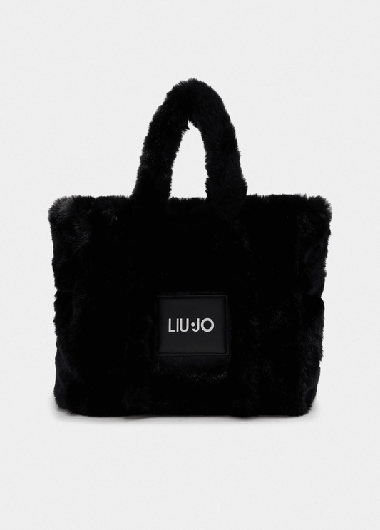 Liu Jo Shopping Bag Media Teddy Nera Donna