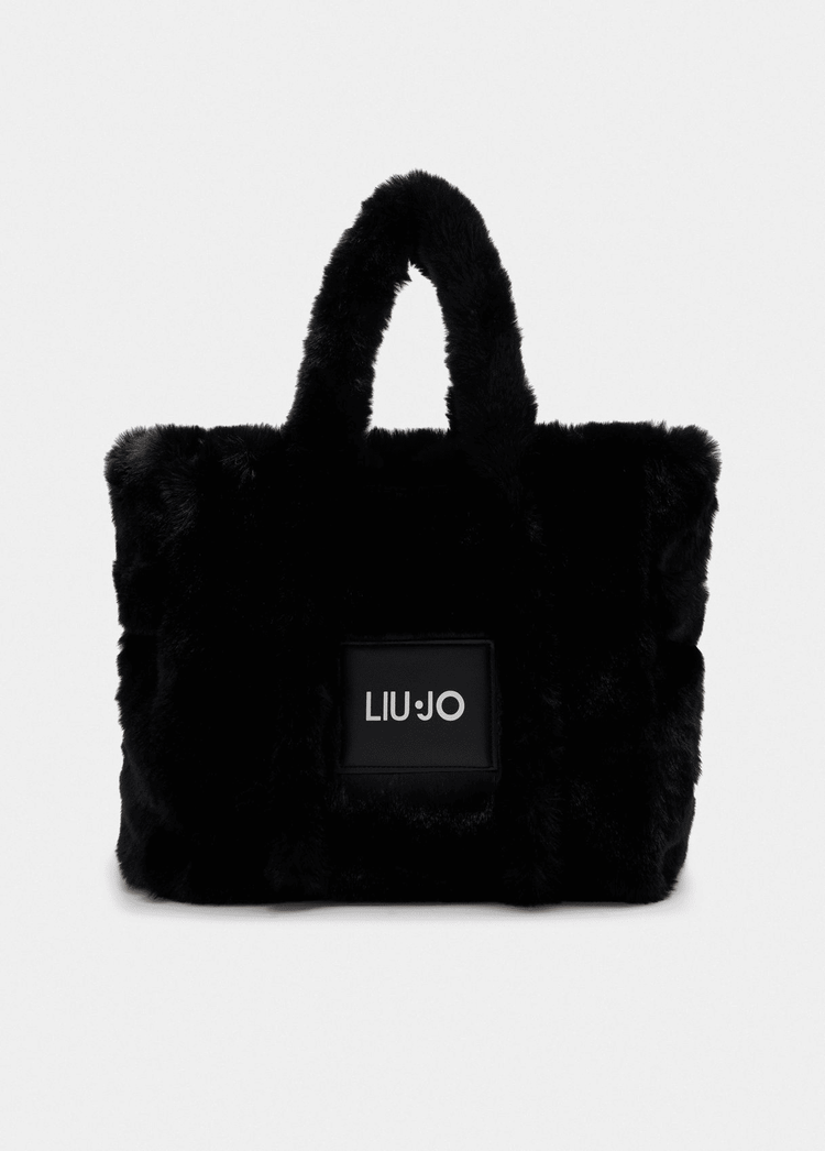 Liu Jo Shopping Bag Media Teddy Nera Donna